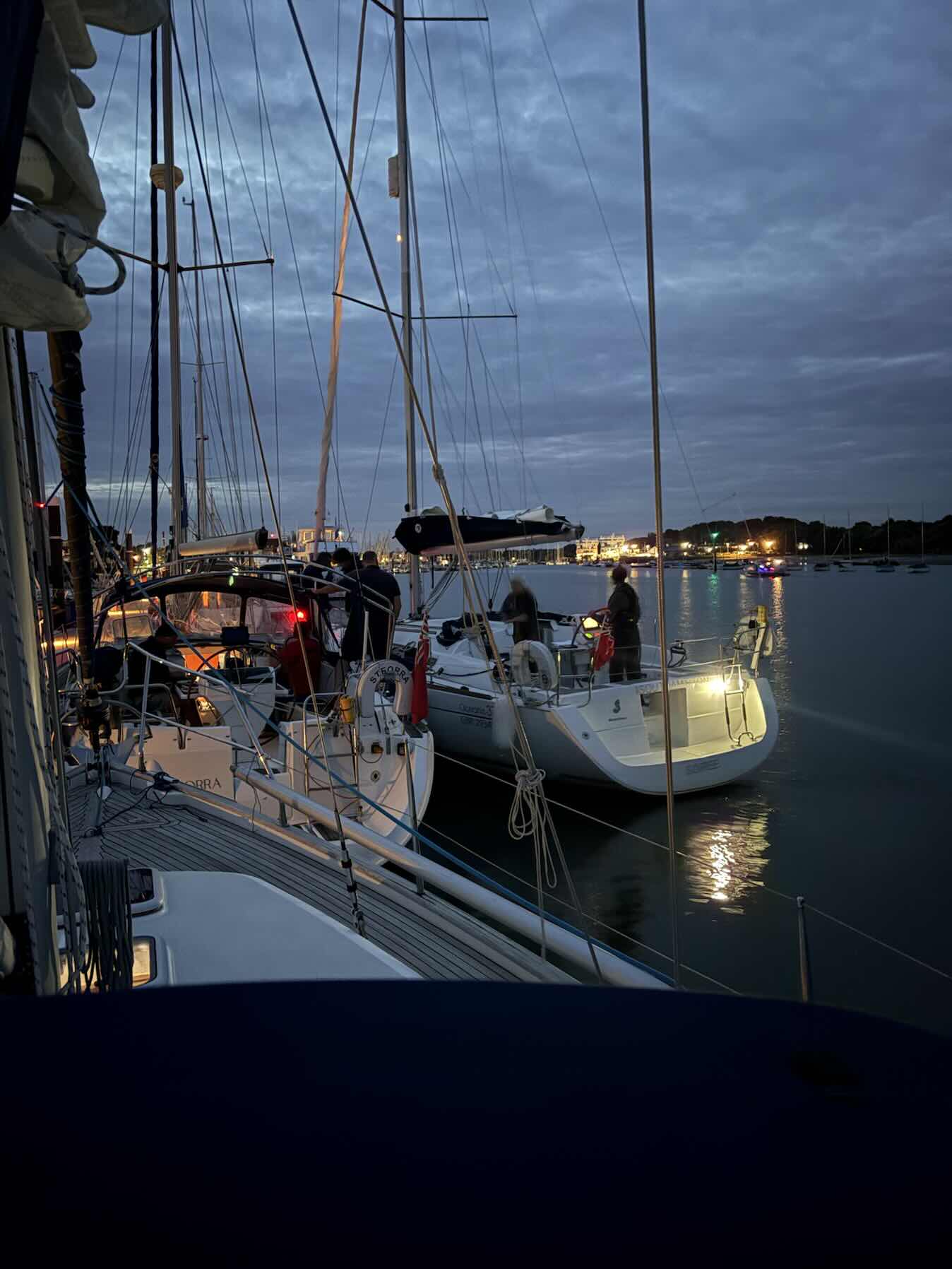 Portsmouth to Poole, interrupted by engine failure, towed back to Lymington_CF42CB47-44A4-4453-BCBA-3A9C4F09F2D9