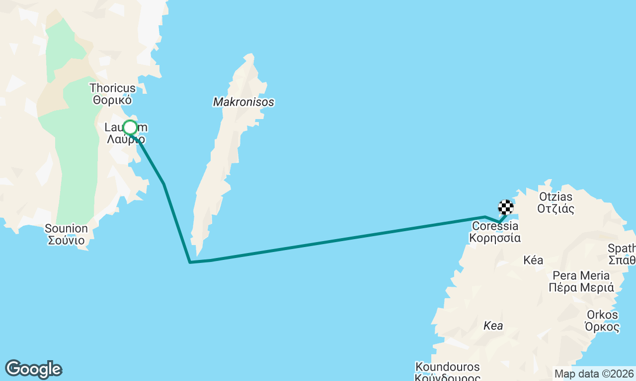 Voyage map