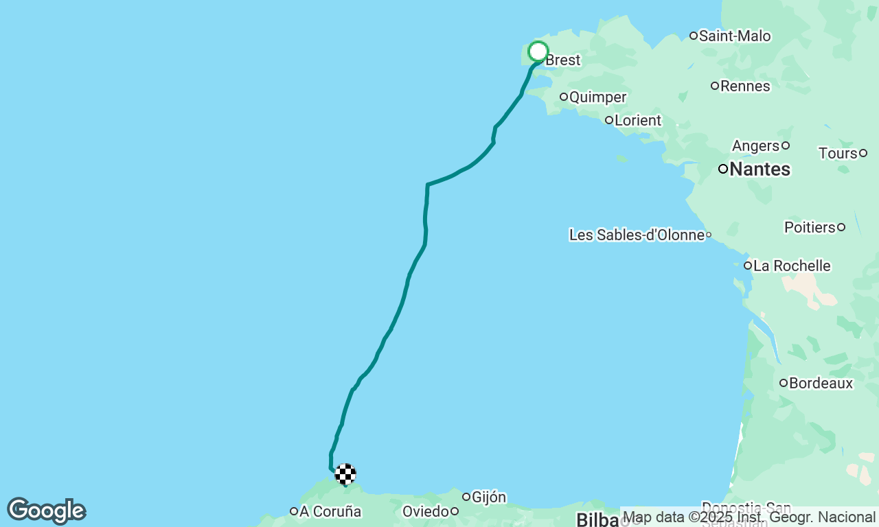 Brest to Galicia