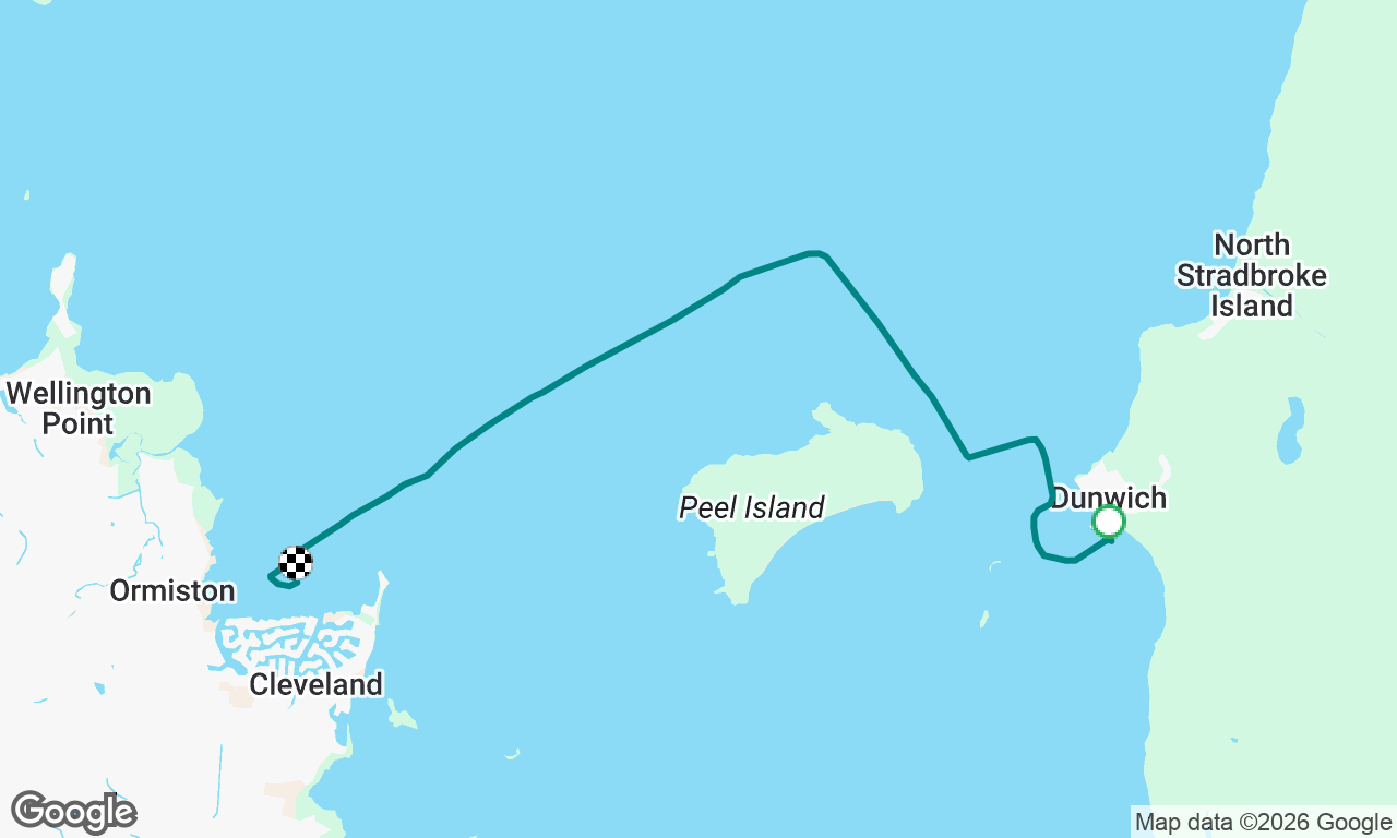 25/09/2026 Dunwich - Raby Bay 3 hour sail (10 min engine)