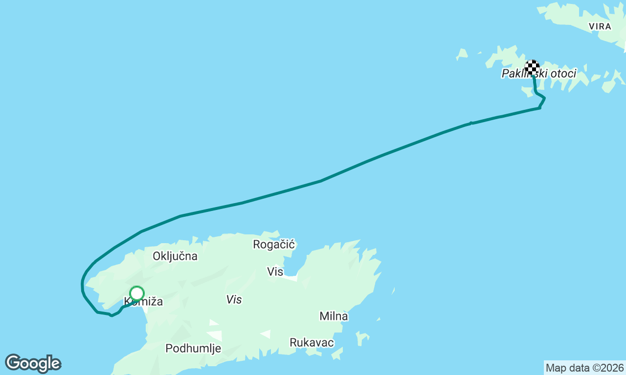vis to paklinski islands