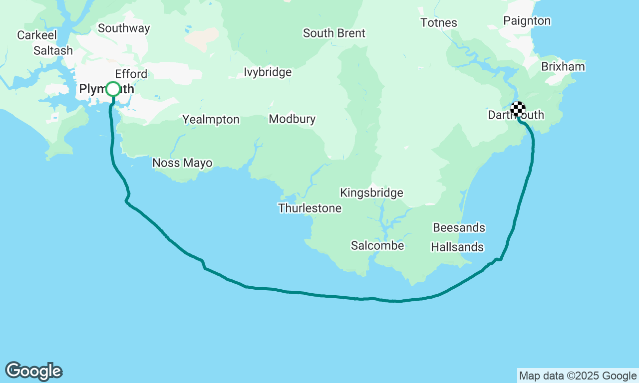 Plymouth to Dartmouth 