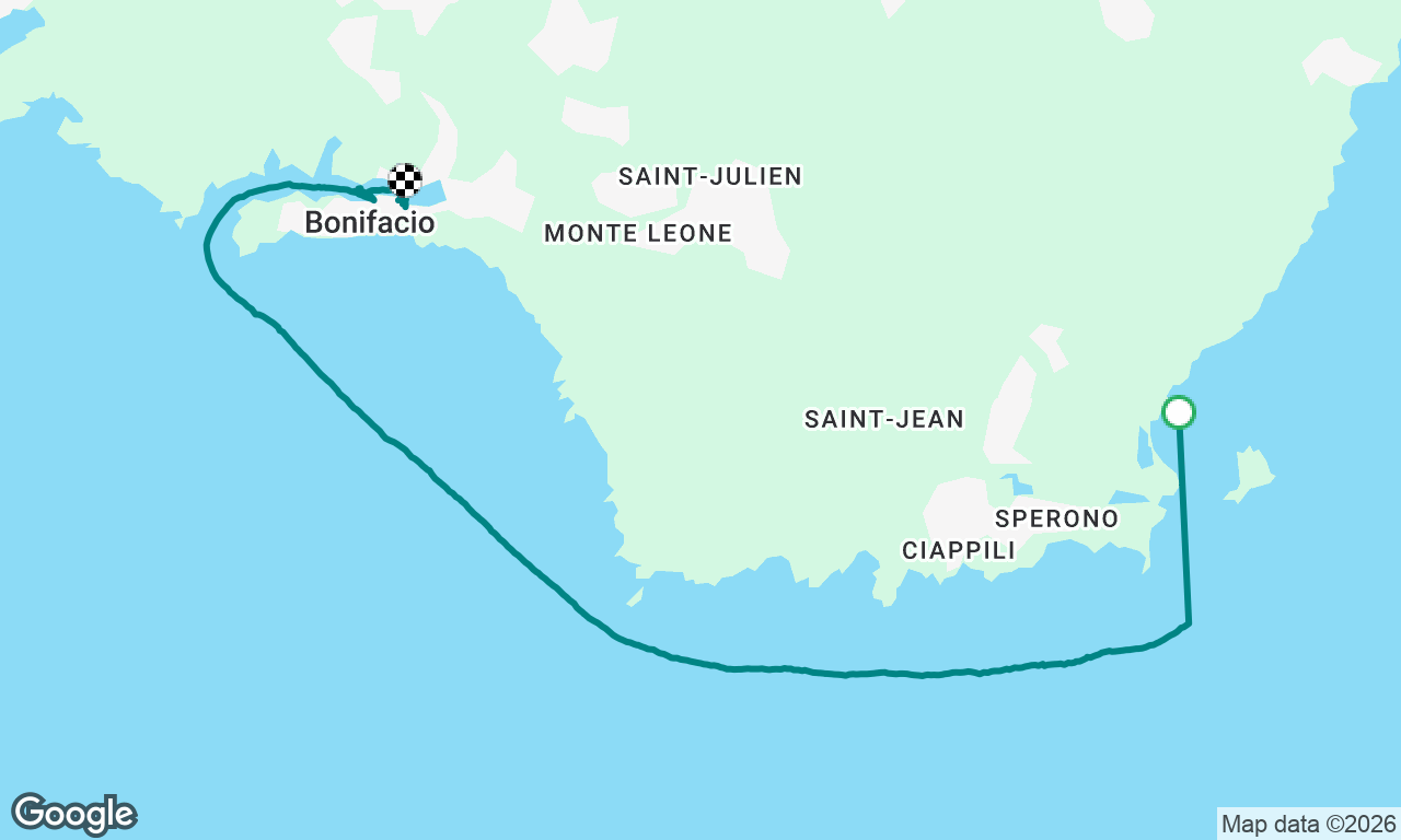 Voyage map