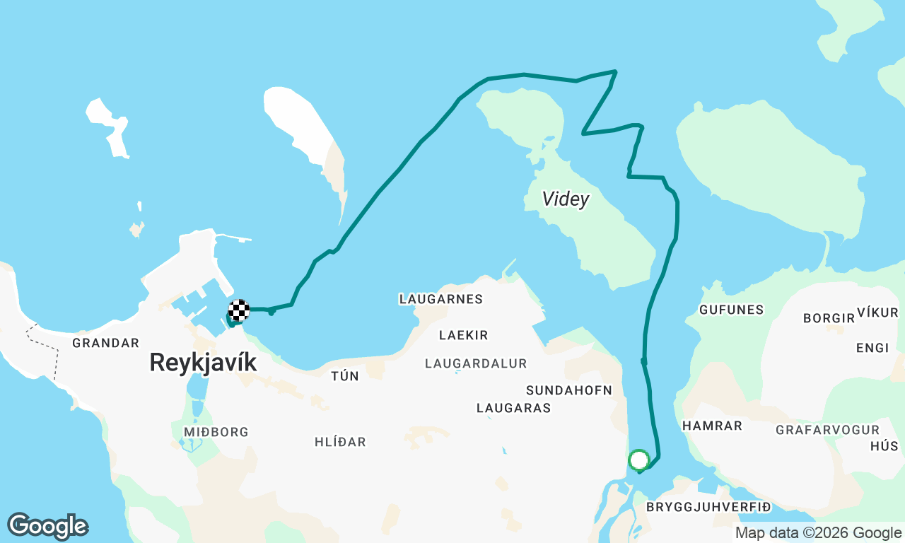 Voyage map