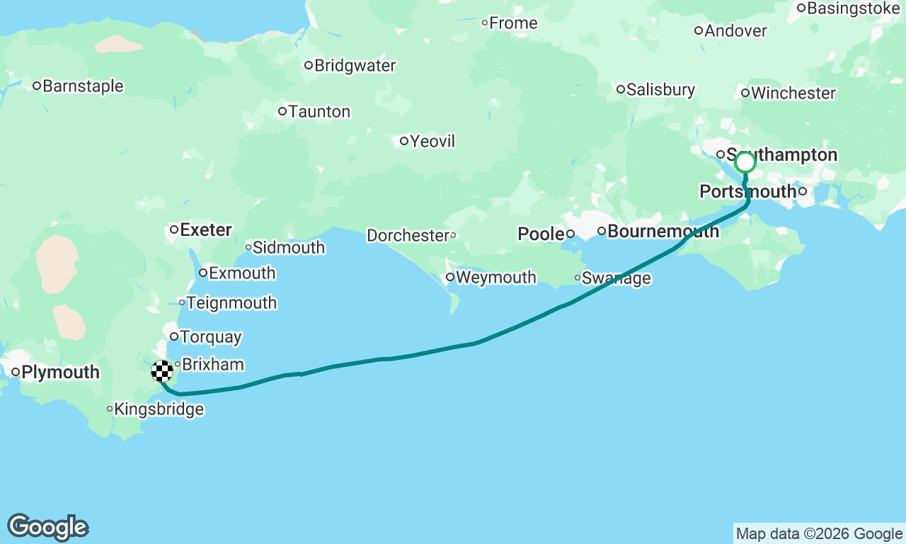 Voyage map