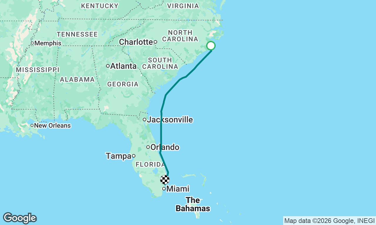 Baltimore->Dania Beach