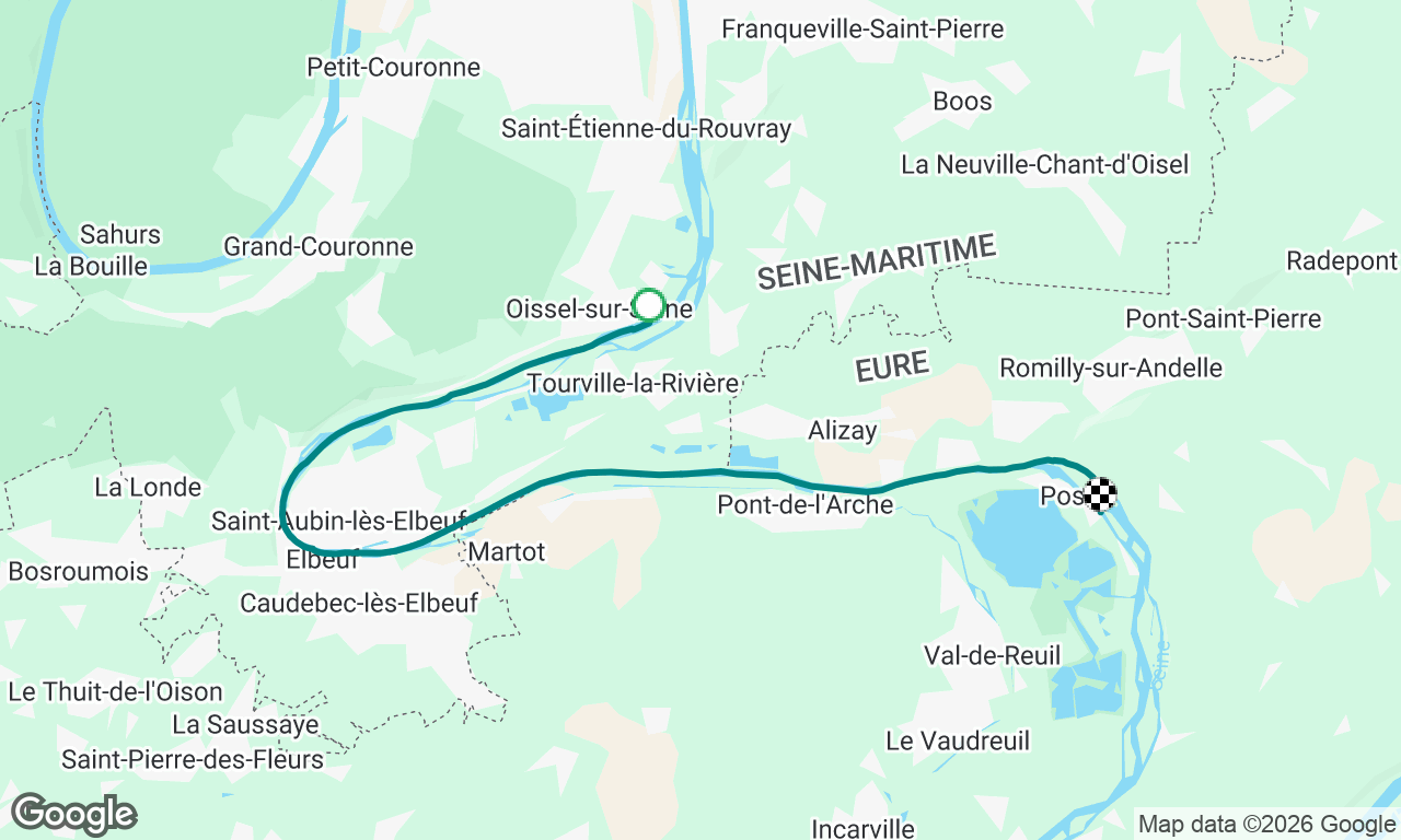 Rouen to Poses 2/2