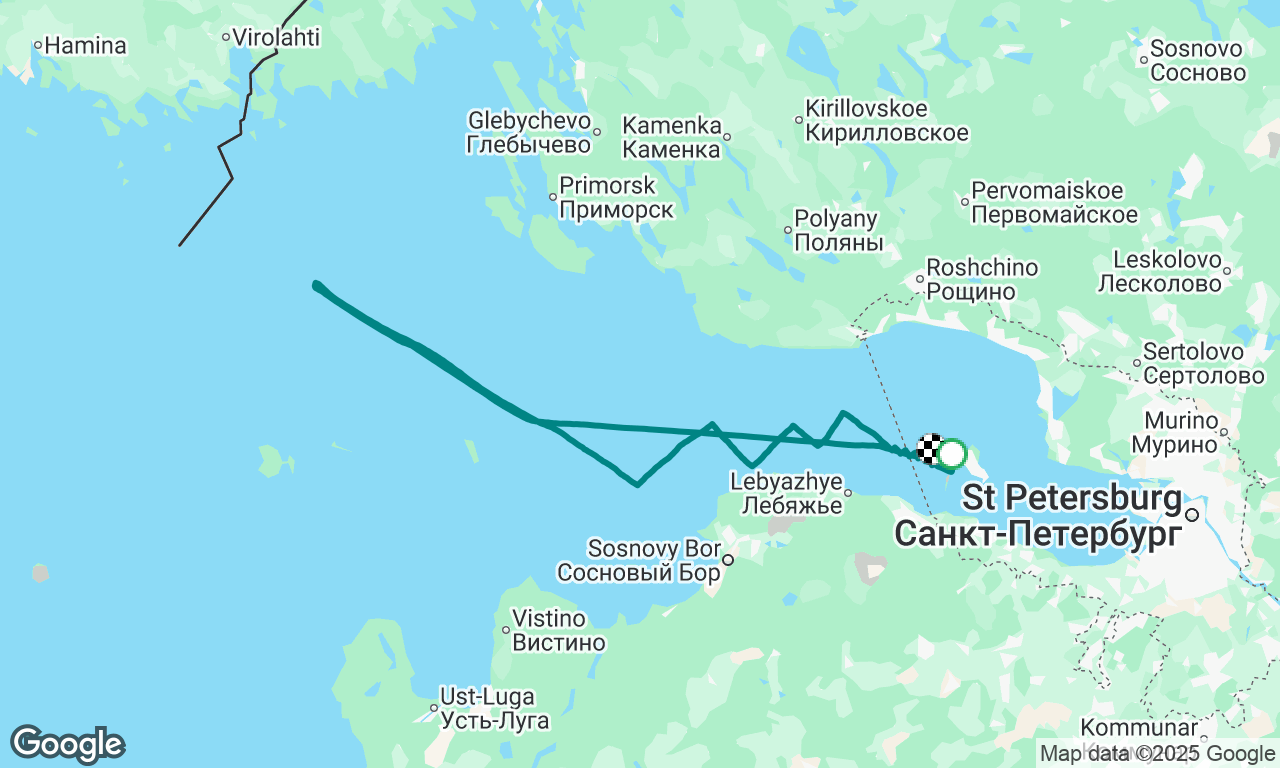 Voyage map