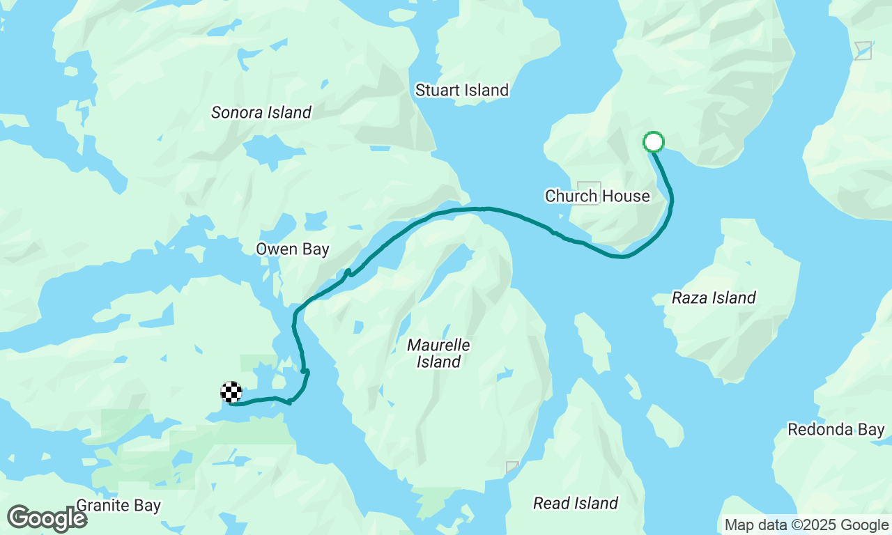 Barnett LTB Frances Bay to Octopus Islands