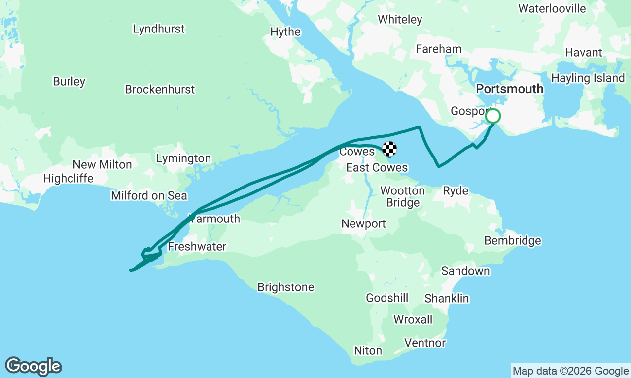 Overnight Sail to Needles