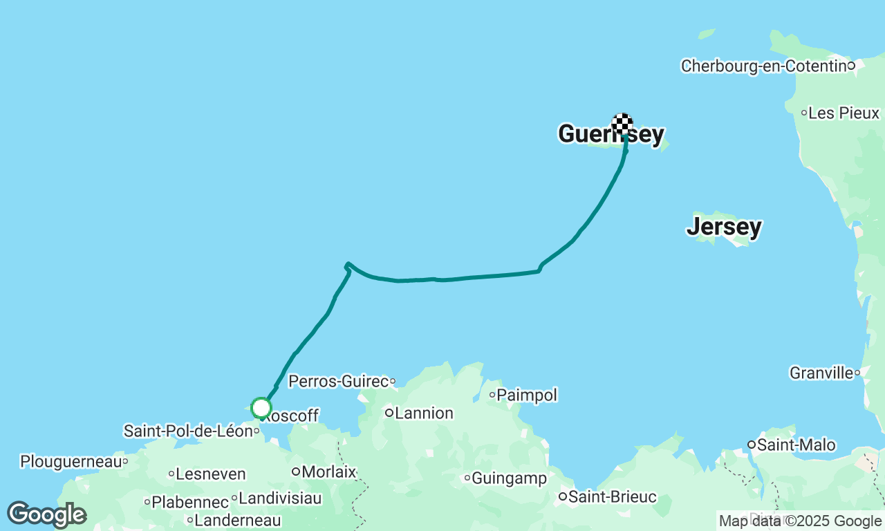 Roscoff to Guernsey