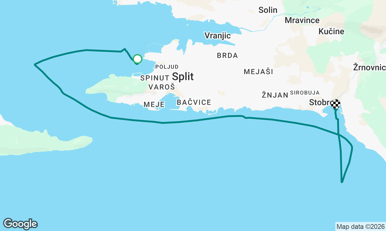 Voyage map