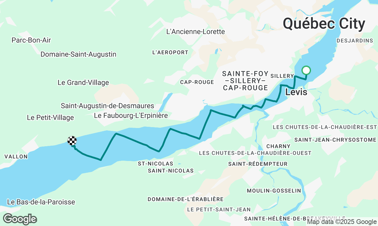 Vers Neuville, couchage à l’ancre