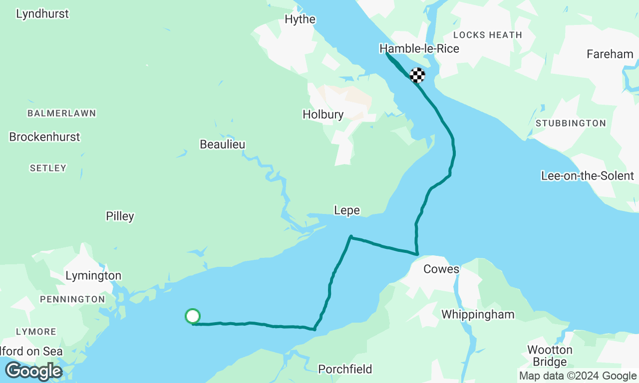 Lymington to Hamble