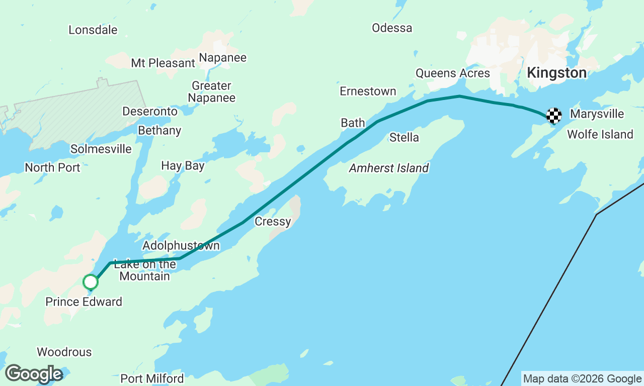 Voyage map