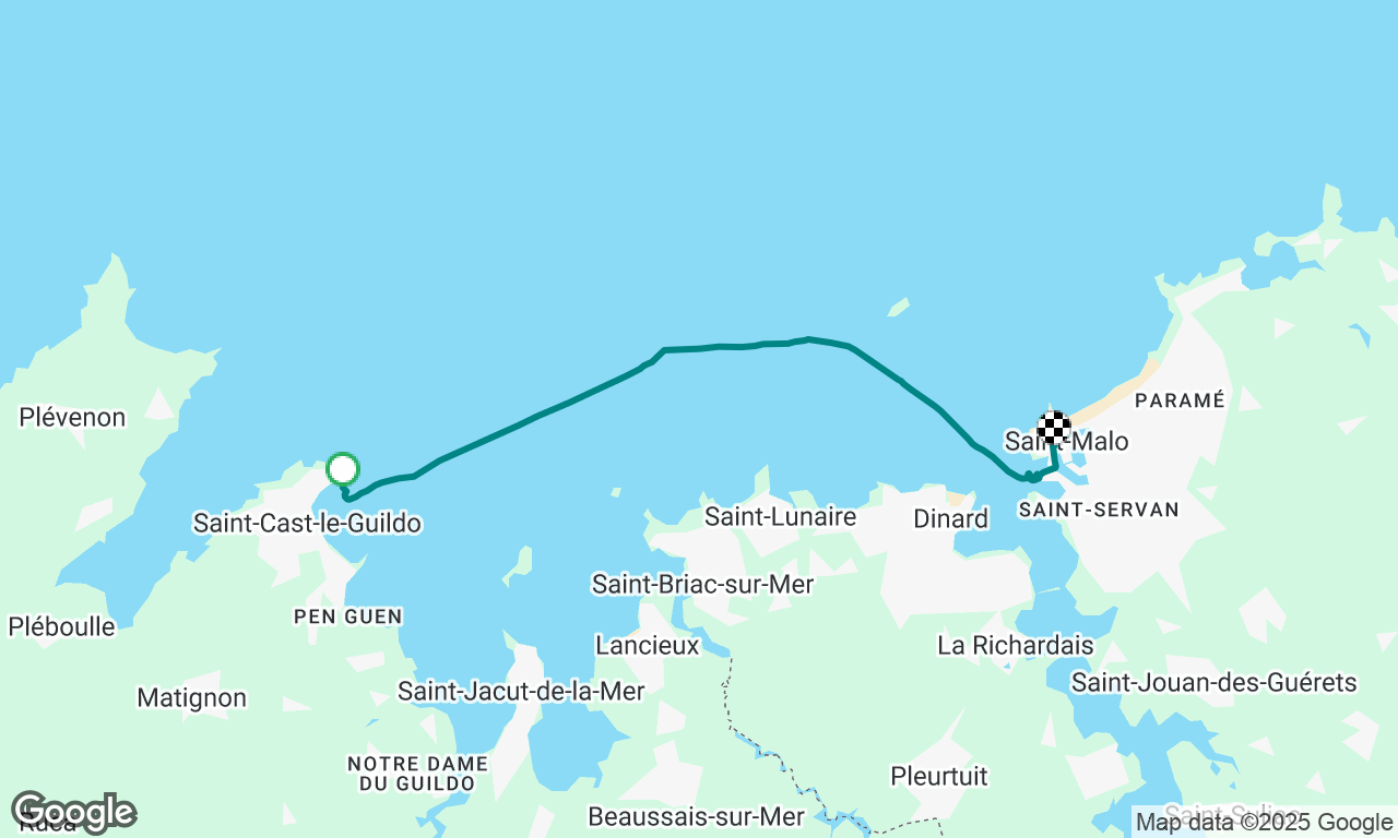 St Cast to St Malo
