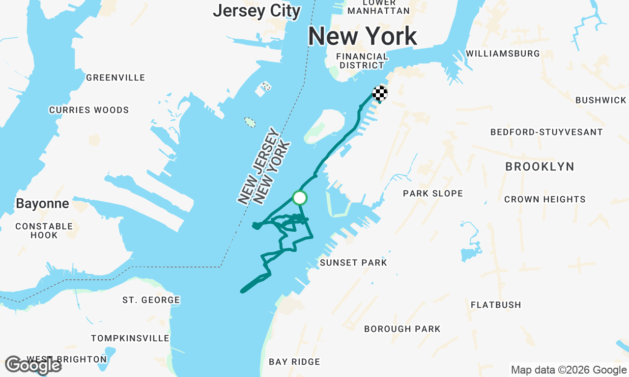 Voyage map