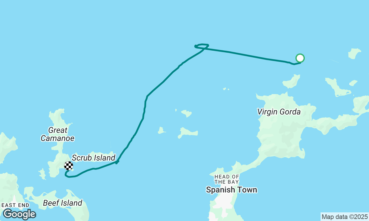 Leverick Bay to Marina Cay