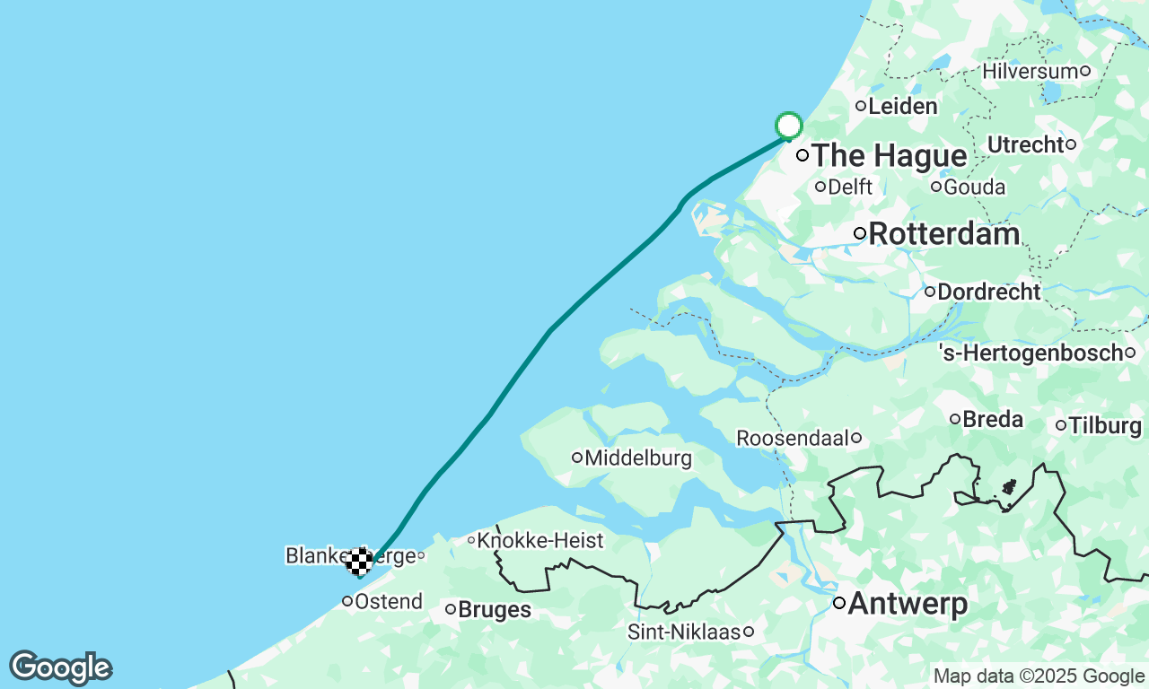 Delivery for the Open Belgian Sailing Week