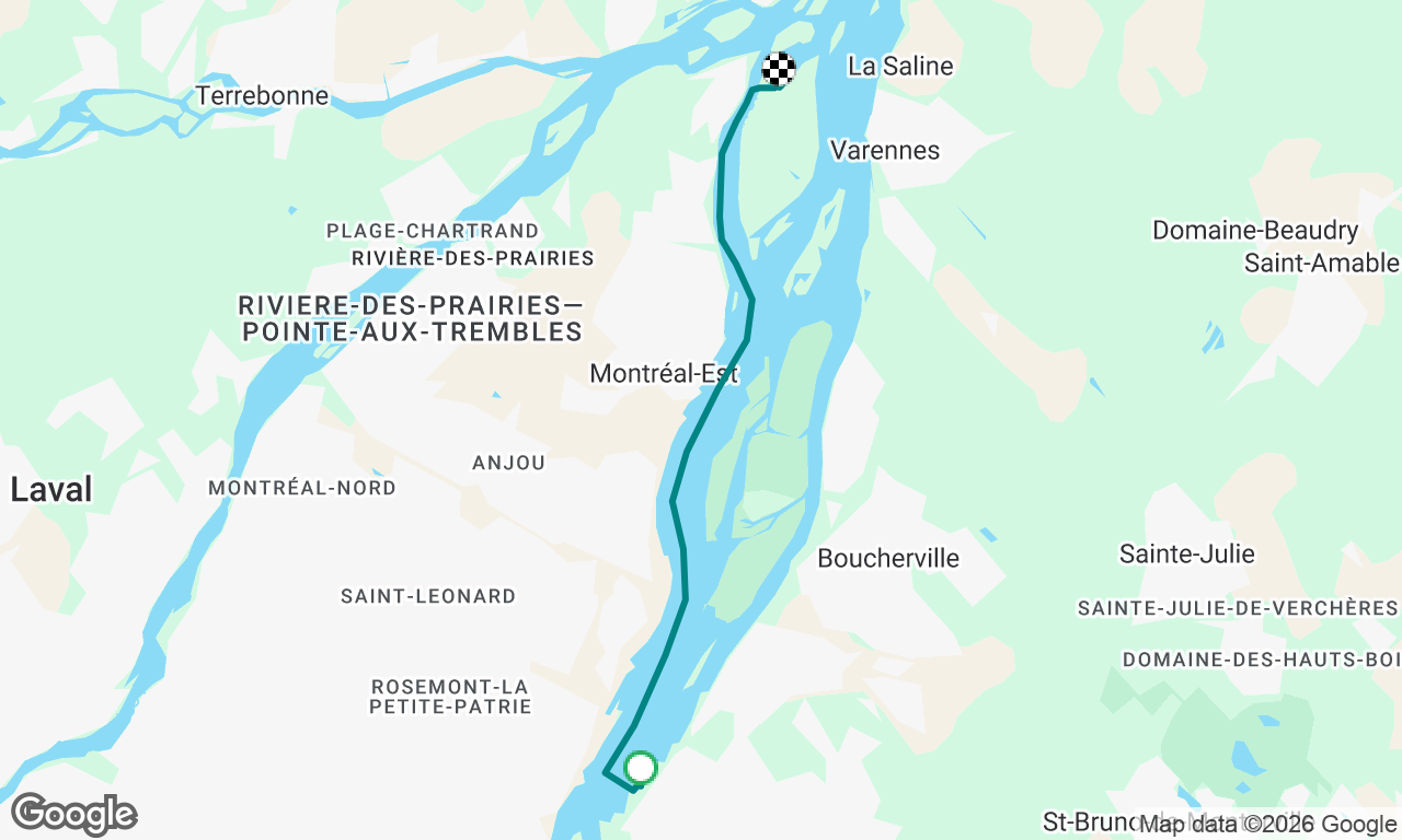 Voyage map