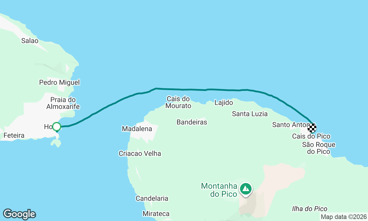 Voyage map