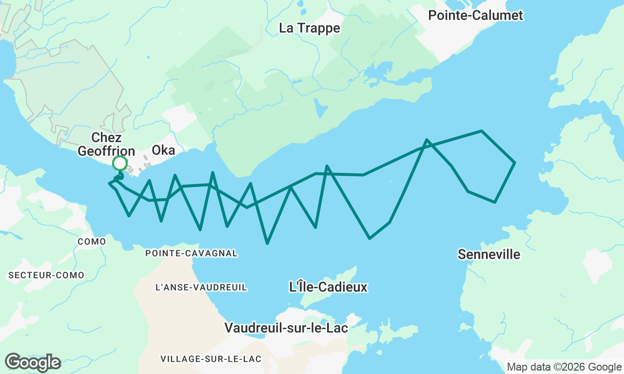 Voyage map