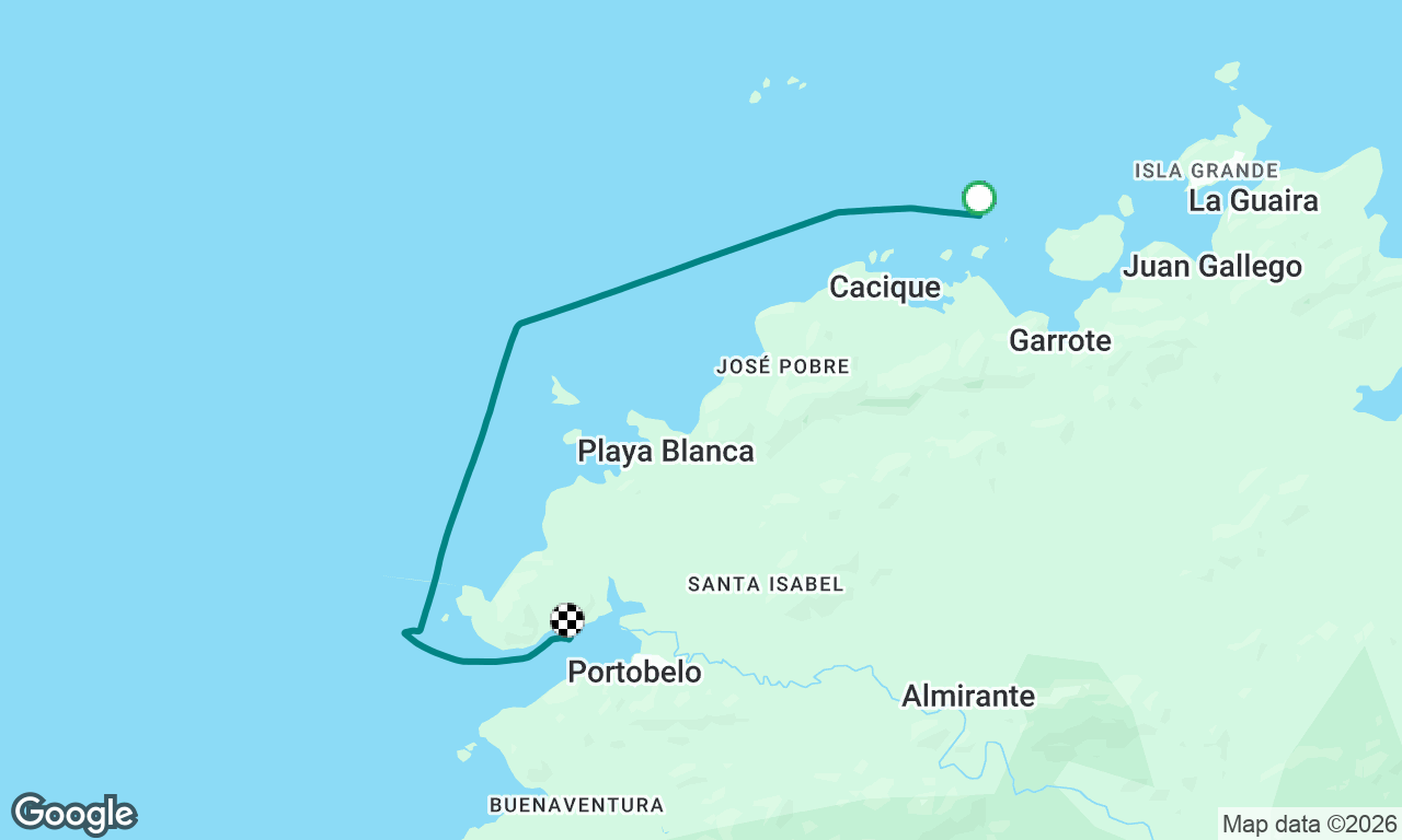 Linton Bay to Portobelo