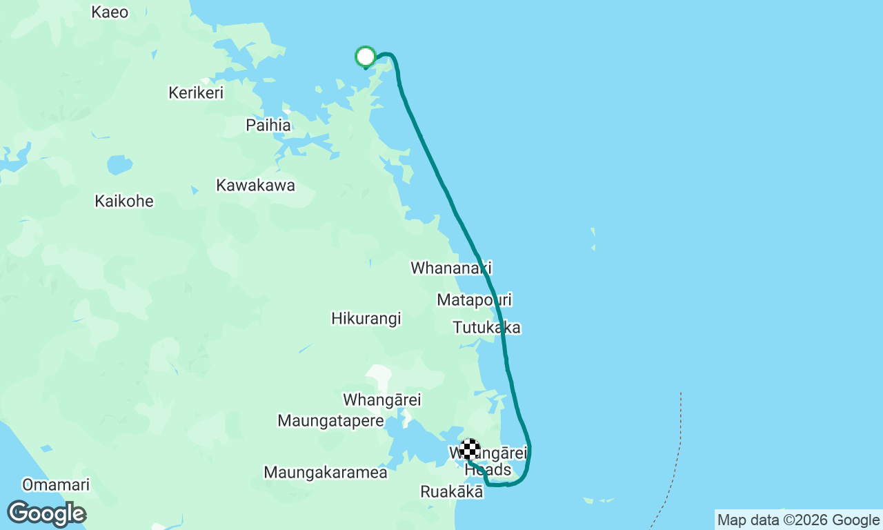 1st day of Bay of Islands to Auckland 