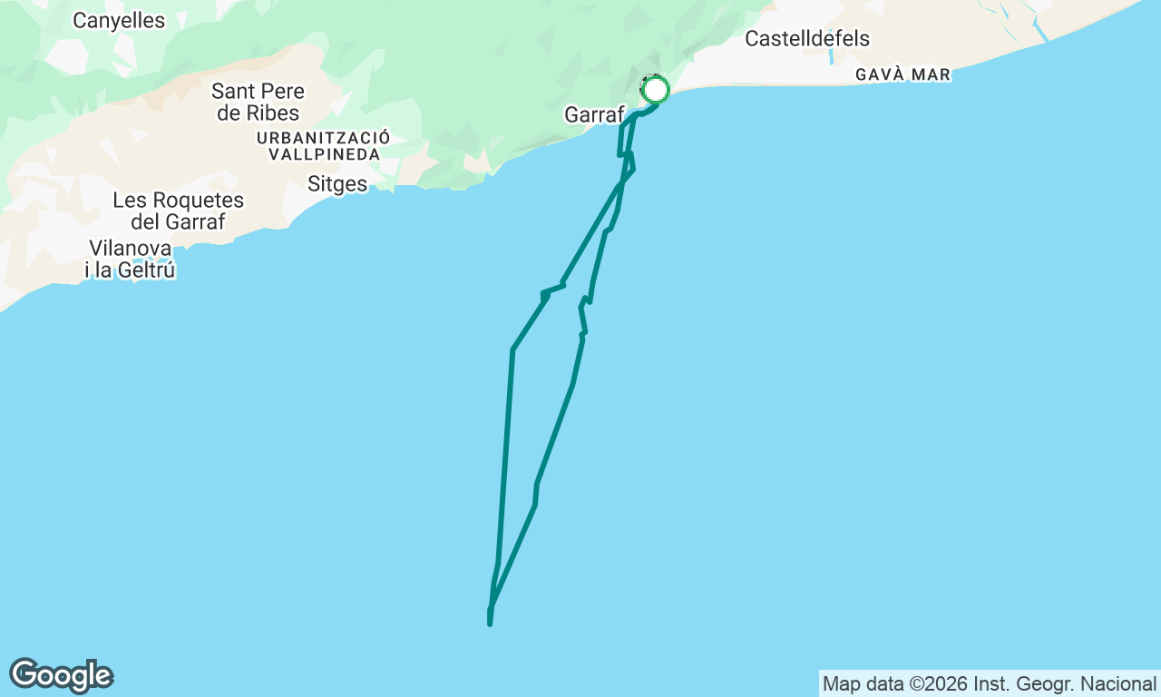 Voyage map
