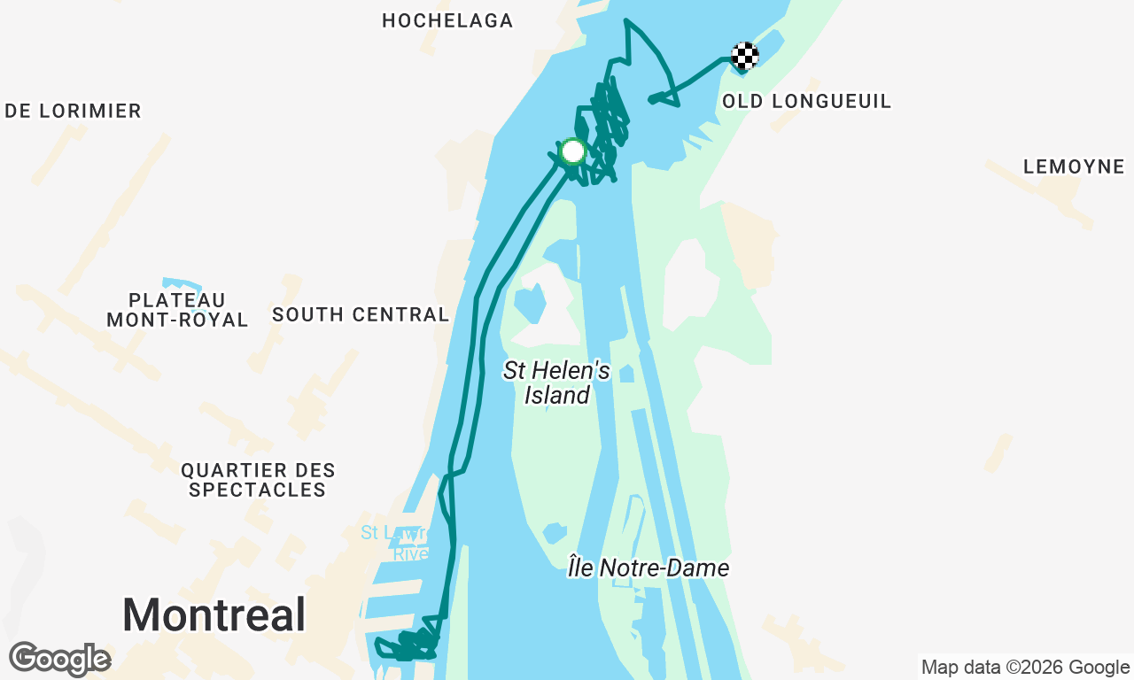 Voyage map