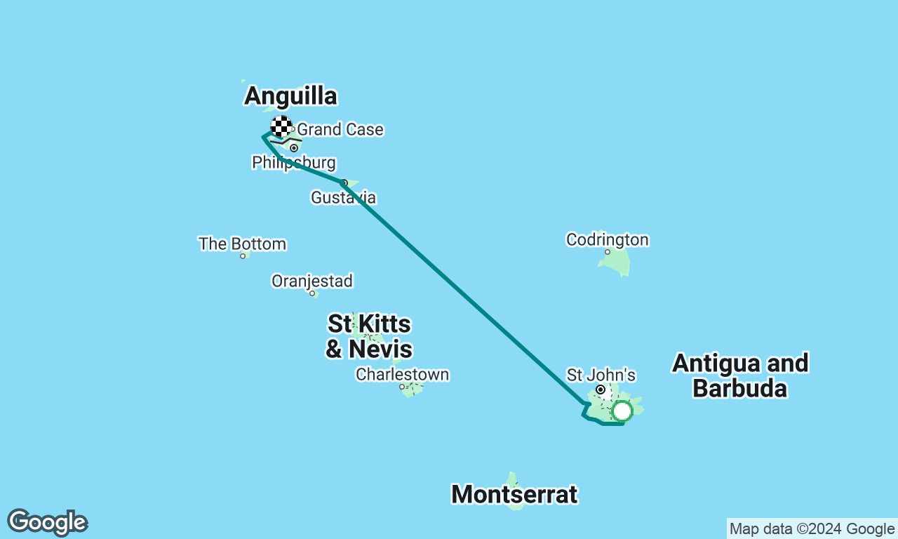 Antigua to St-Martin