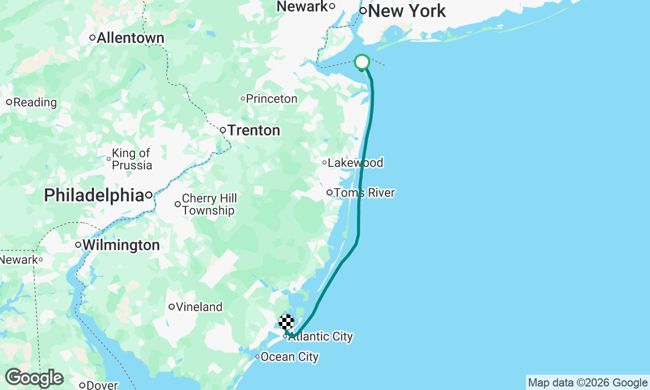 Voyage map