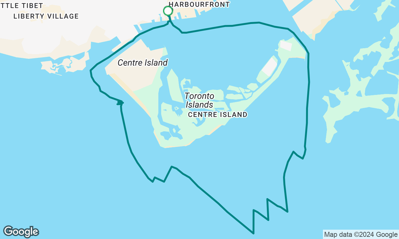 Race around island