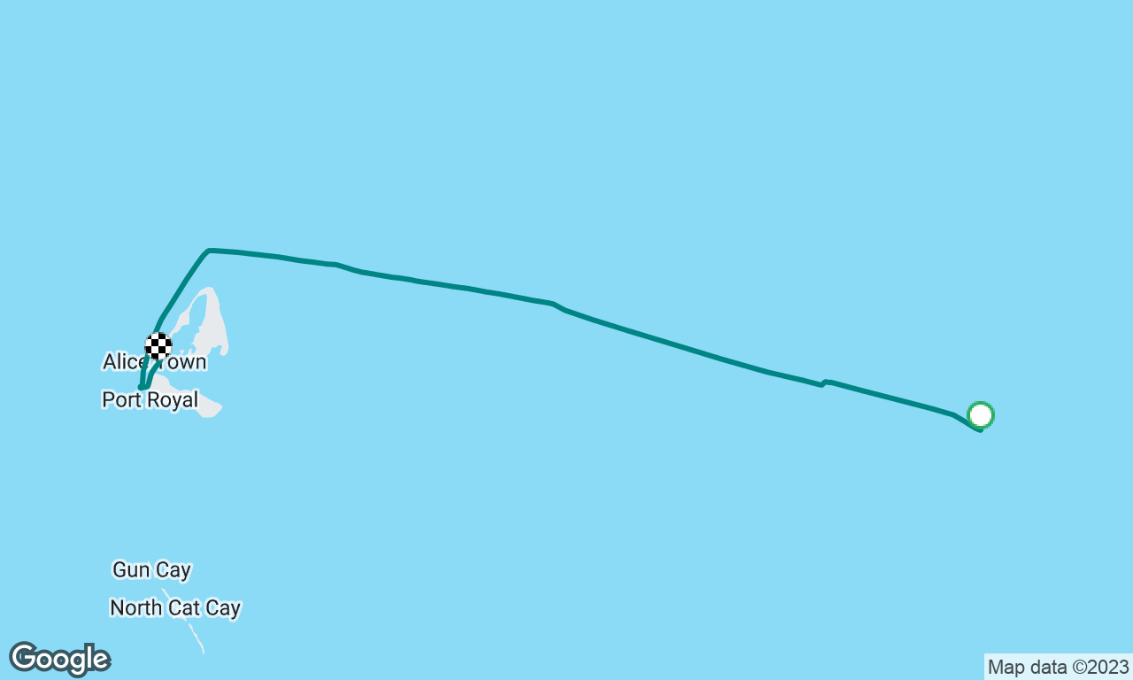 Mackie shoal to Bimini 