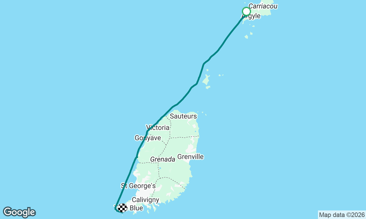 Voyage map