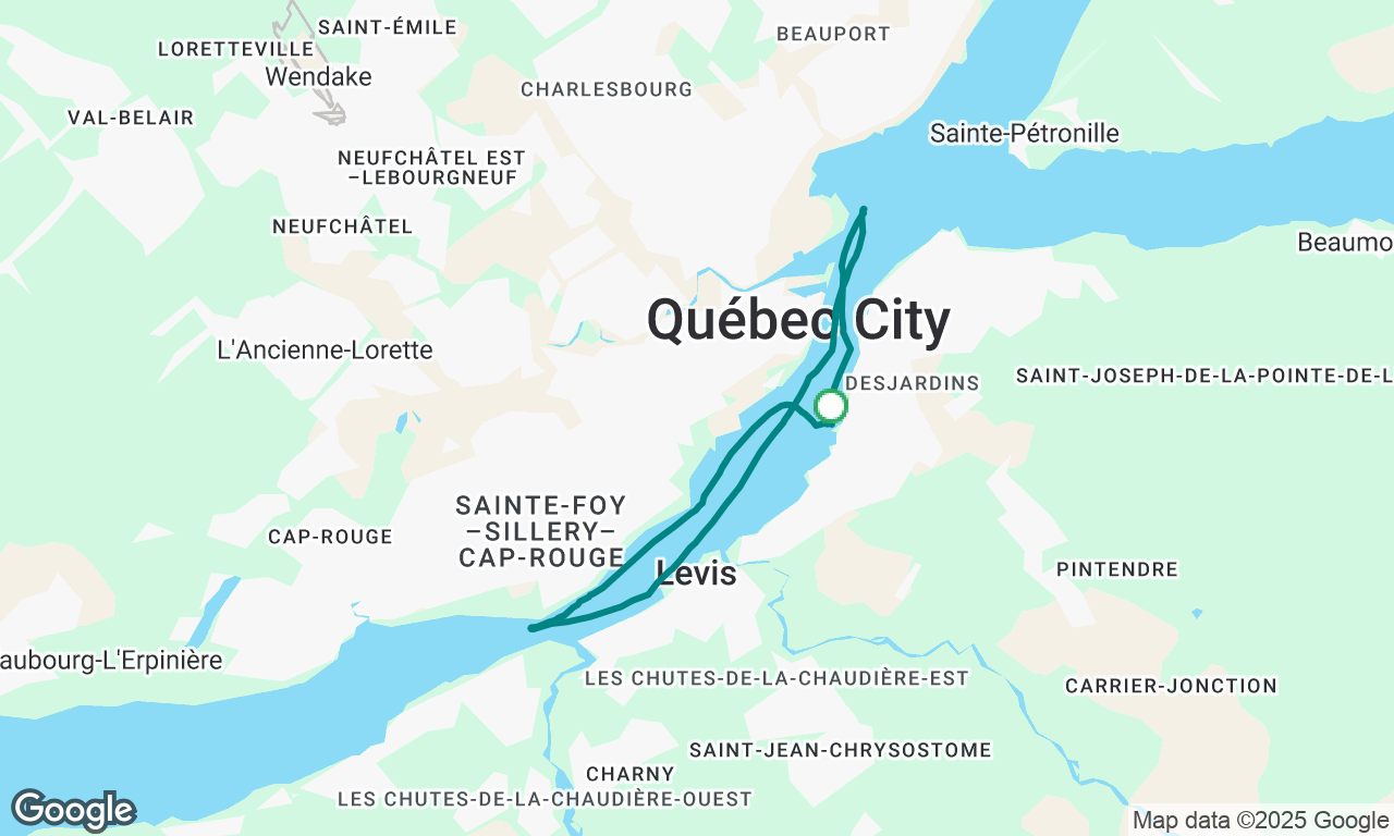 Voyage map