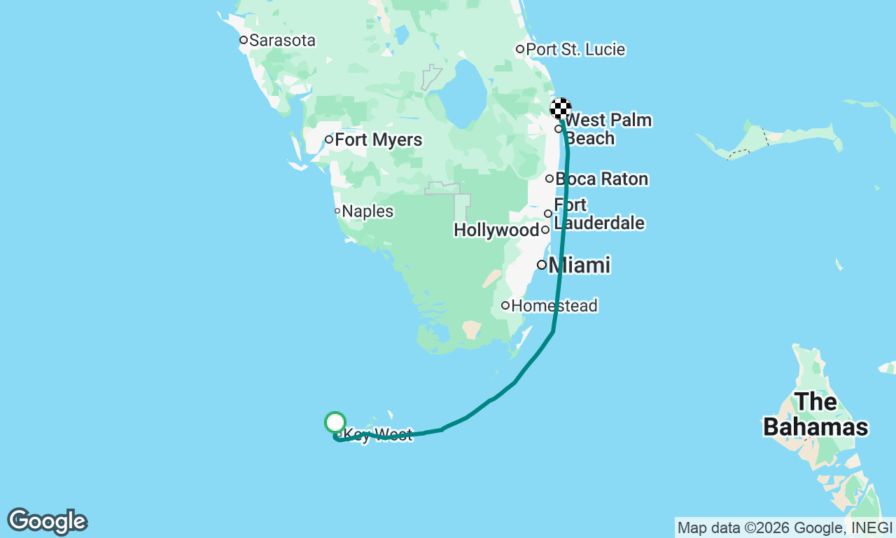 Voyage map