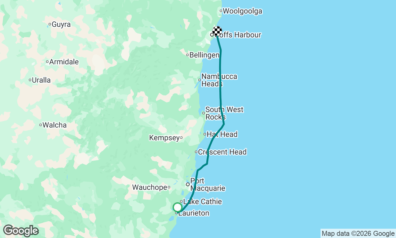 Camden Haven to Coffs