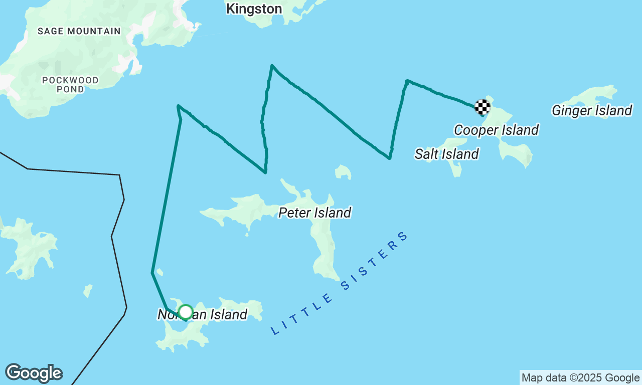 Norman Island to Cooper