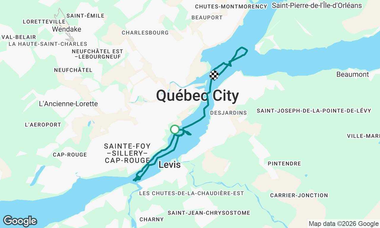 Régate rivière chaudière 
