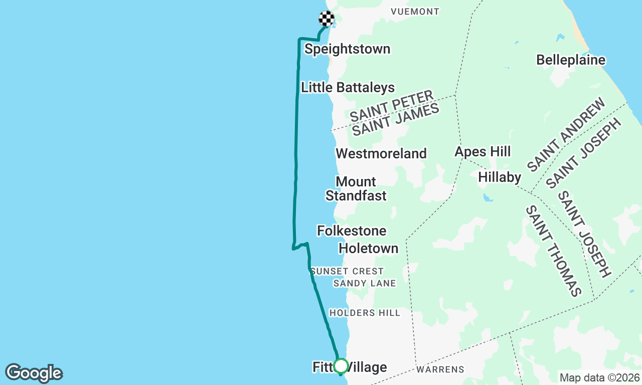 Voyage map
