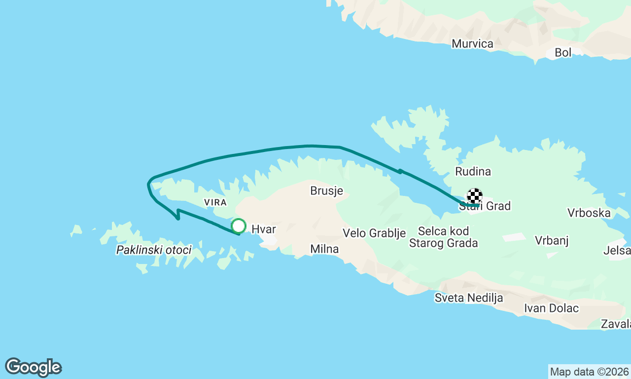 Voyage map