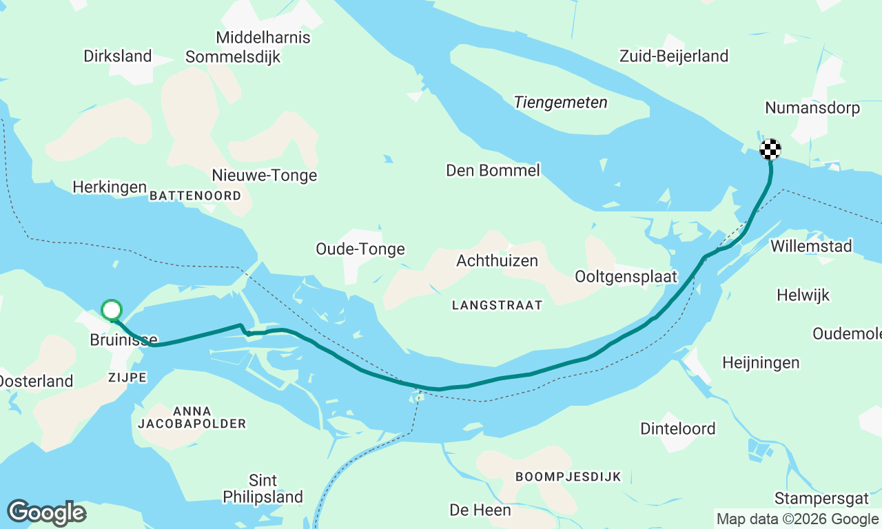Voyage map