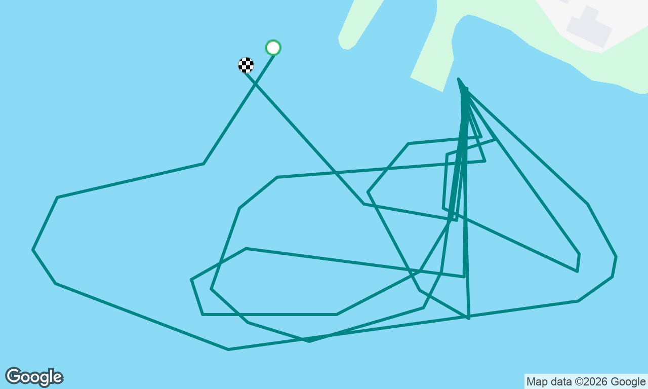 Voile élémentaire J2 manœuvres à quai