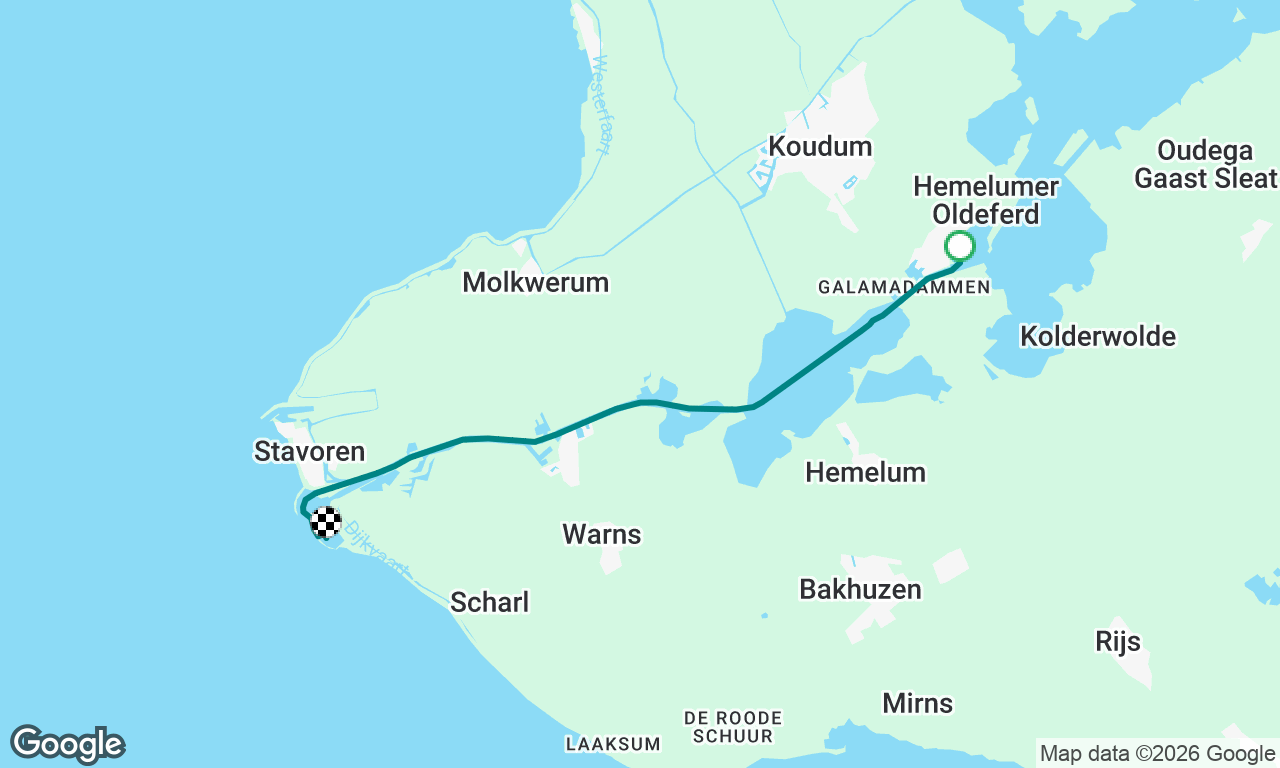 Voyage map