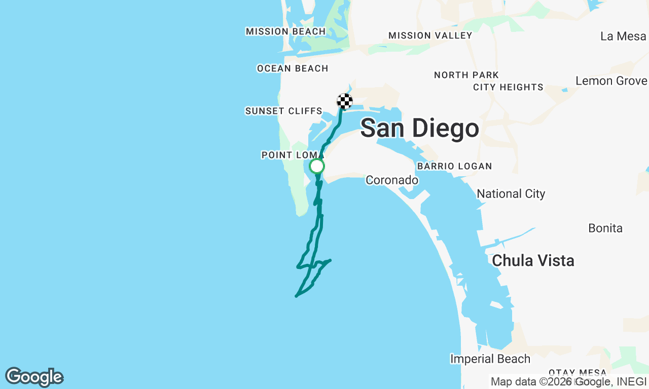 Voyage map