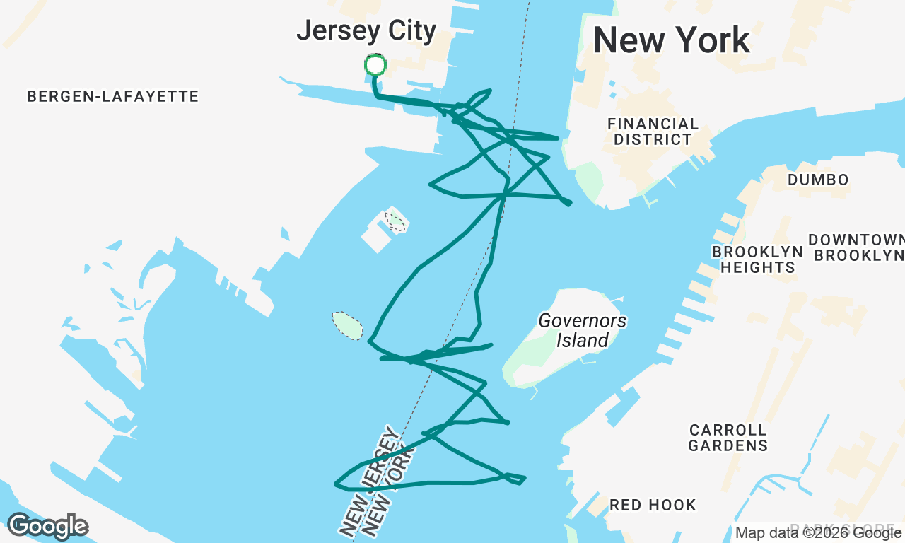 Voyage map