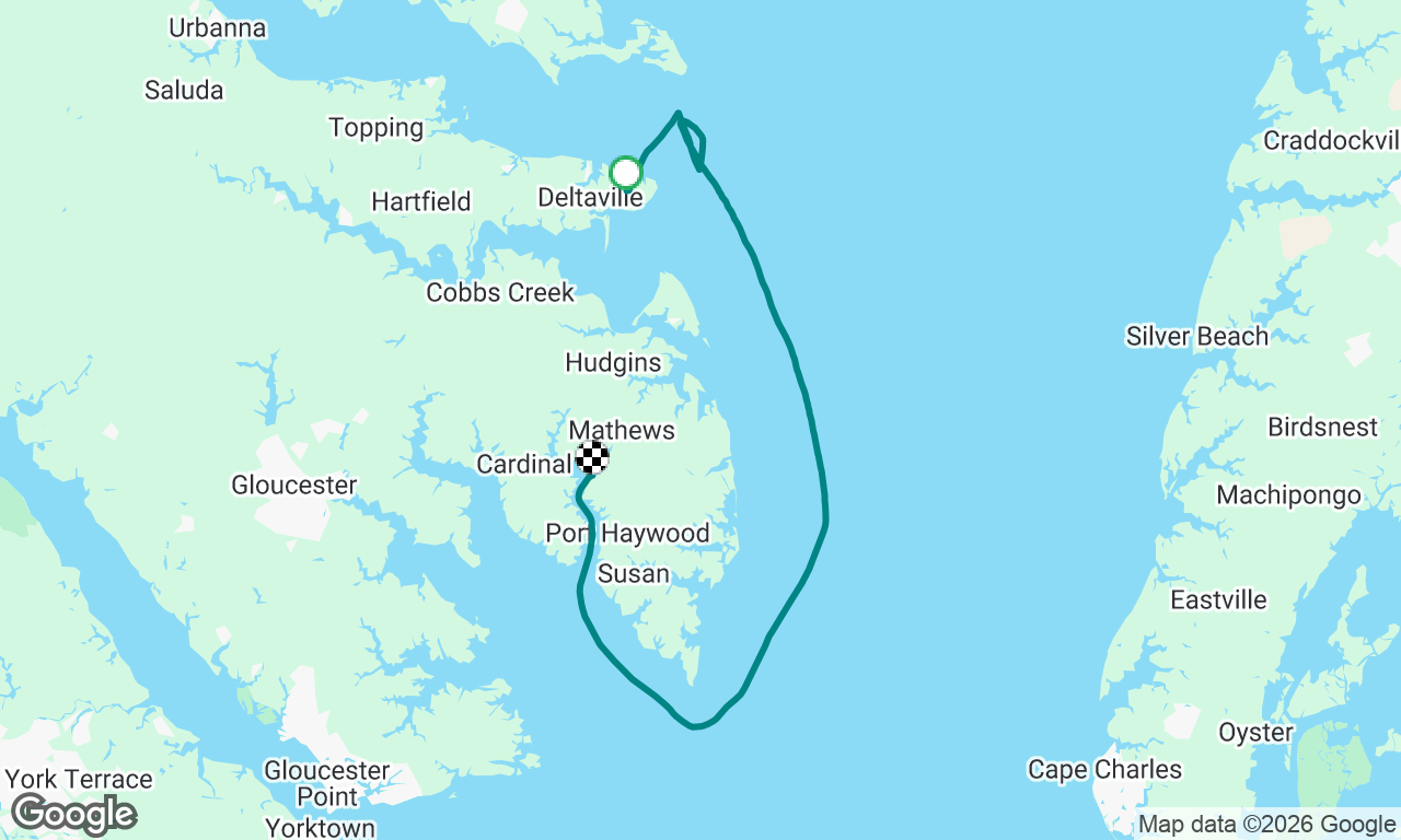 Deltaville -> Mathews 