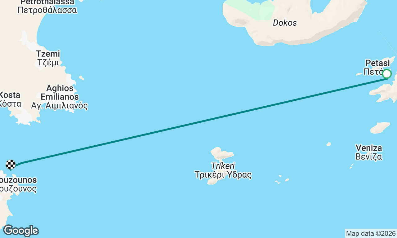 Voyage map