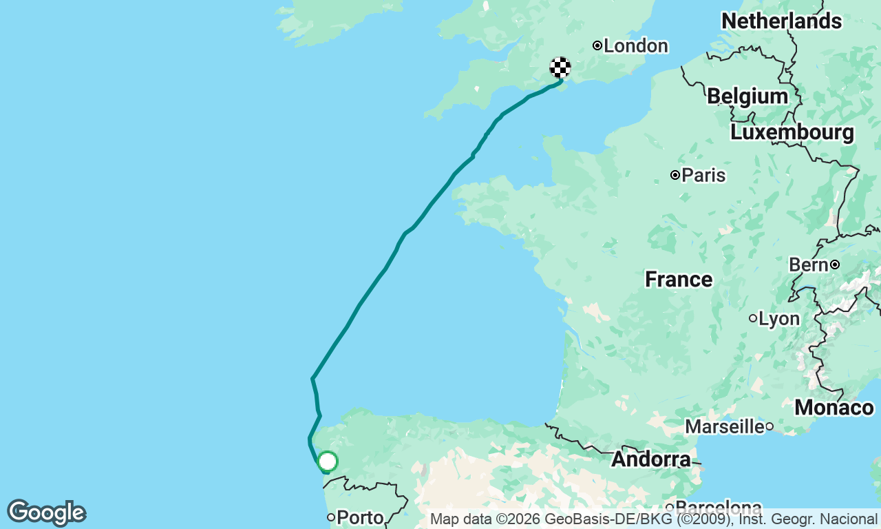 Vigo to Hamble